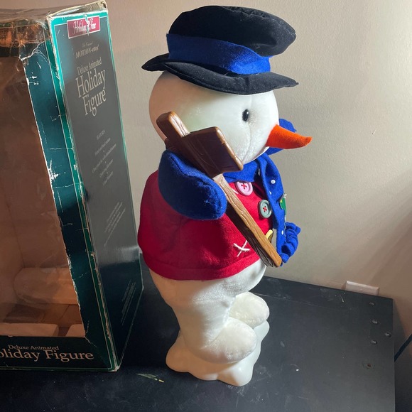 Vintage Holiday Time Animated Christmas Snowman TESTED/WORKING - Picture 6 of 7